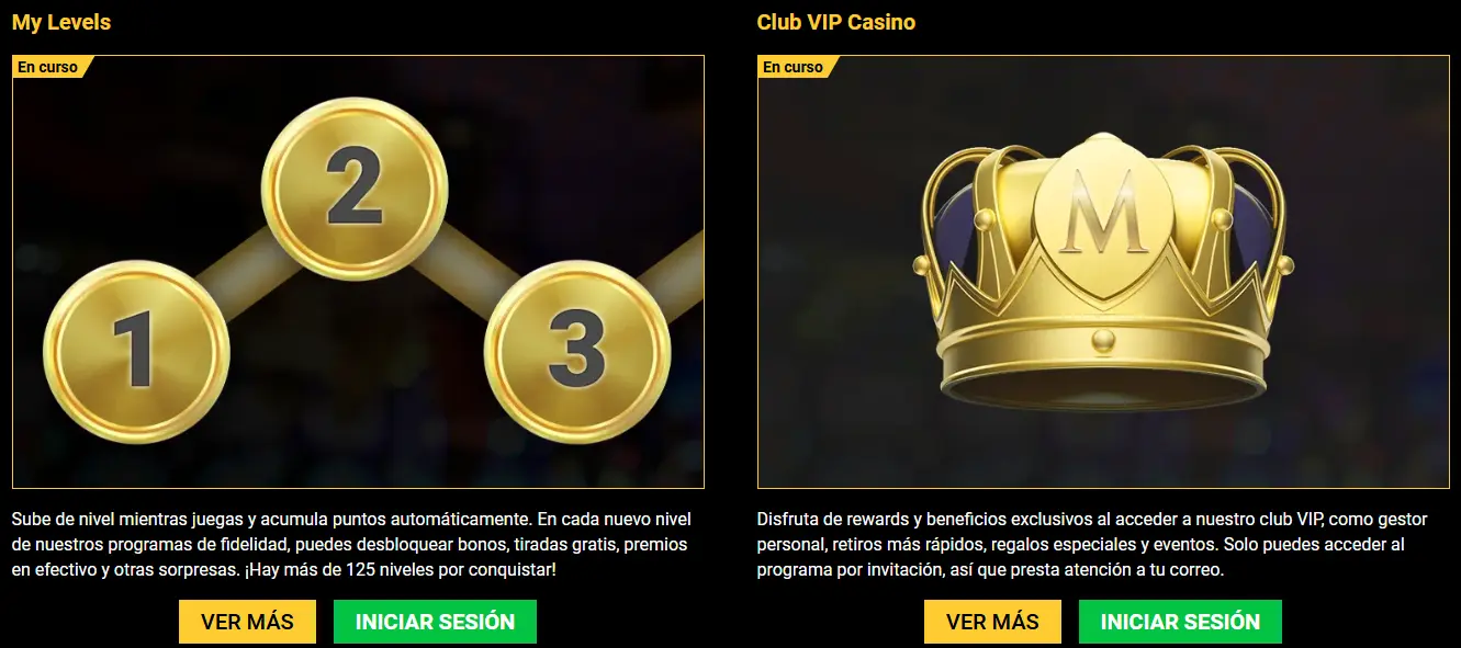 bono VIP Mega Casino